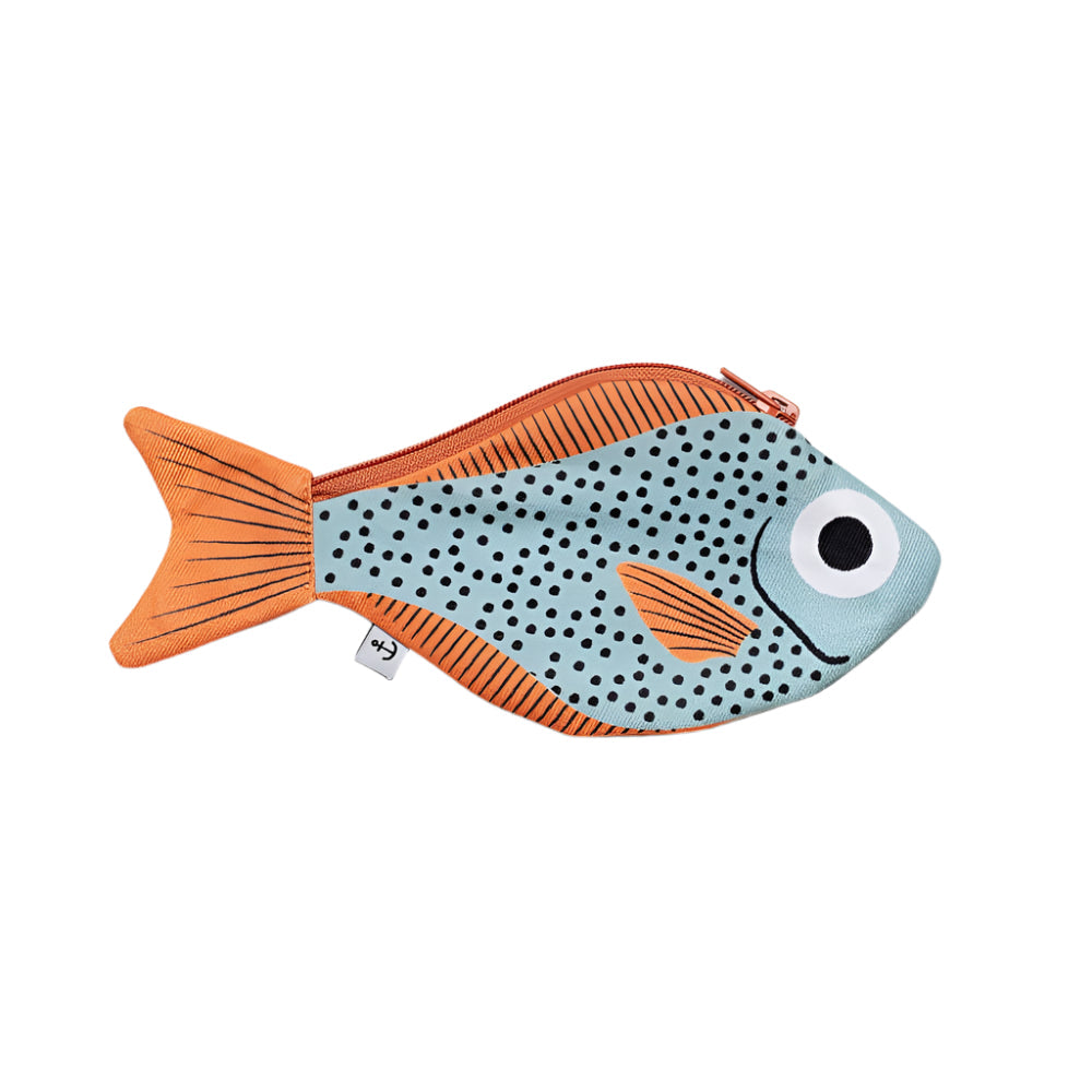 Sweeper fish aqua - purse - Pen Case