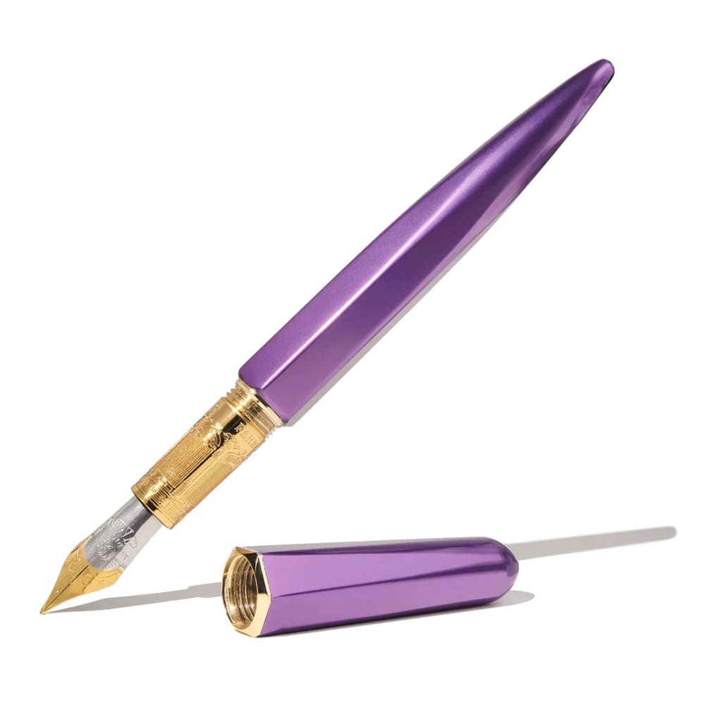 The Marquise Fountain Pen - Aubergine - Medium - Fountain