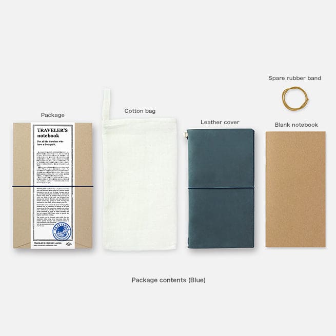 TRAVELER'S notebook Blue - The Outsiders