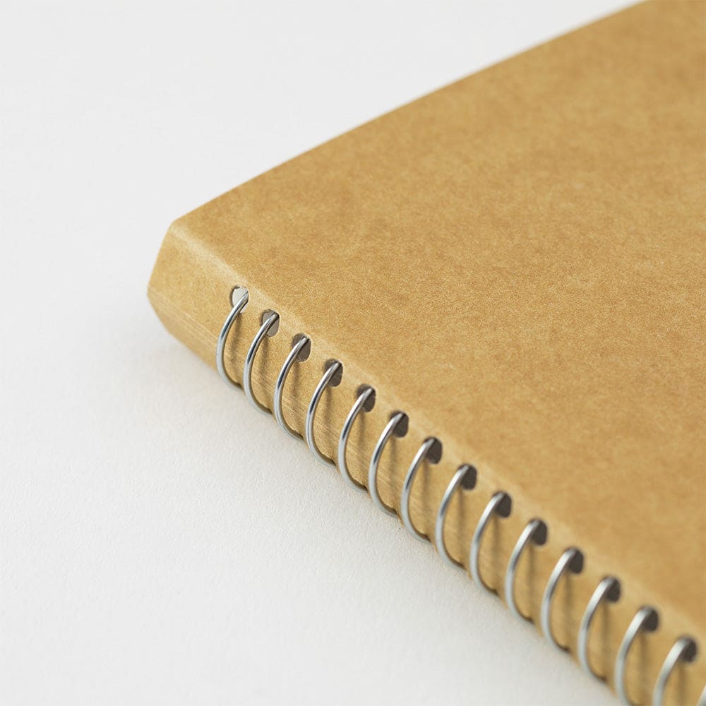 TRC SPIRAL RING NOTEBOOK <A6 Slim> MD White - The Outsiders