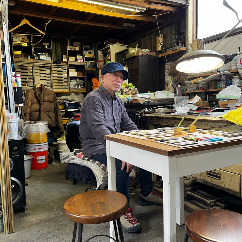 TWIST-7 - Brass Color - Ballpointpen - Ballpoint Pen