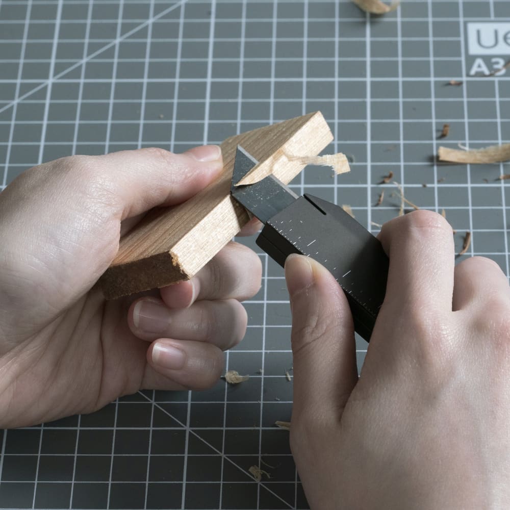 Utility Knife BK - (aluminum iron brass) - Knife