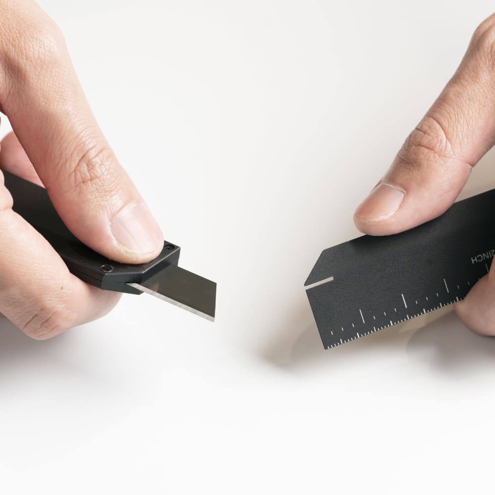 Utility Knife BK - (aluminum iron brass) - Knife