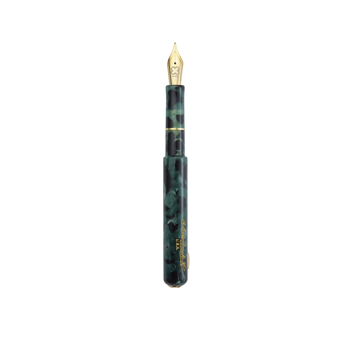 Esterbrook Niblet Evergreen Gold Trim - Medium