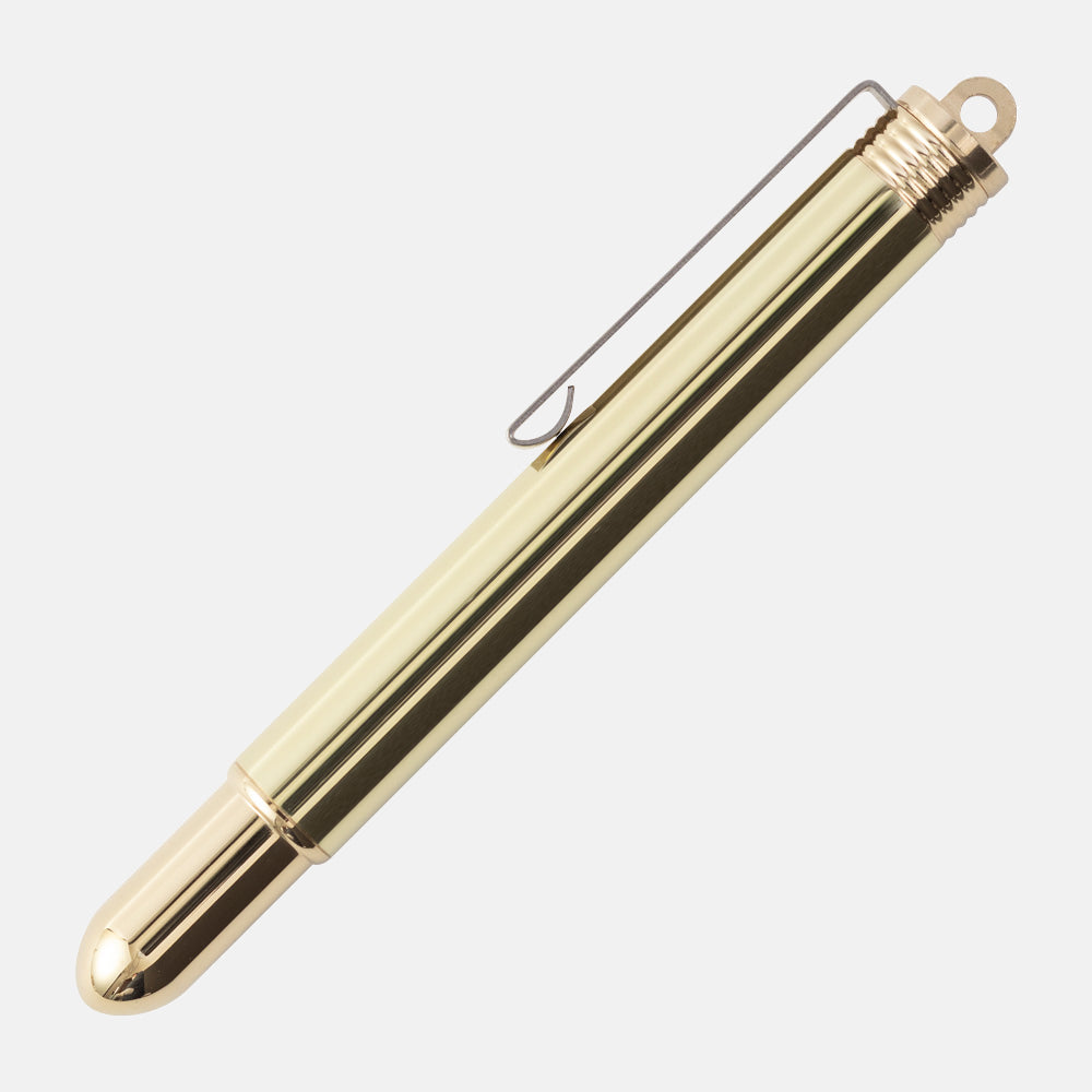 Penna stilografica TRC BRASS in ottone massiccio