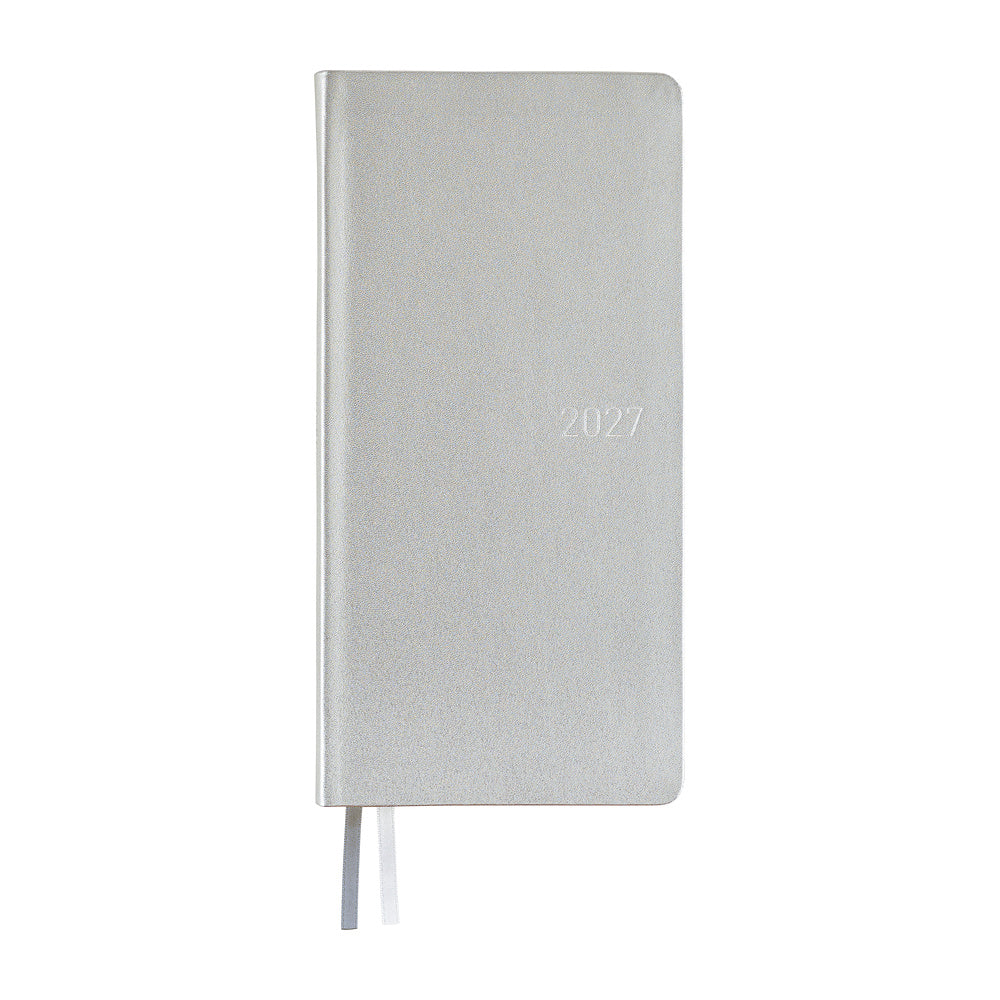 HOBONICHI Weeks Leather: Noble Silver - 2027