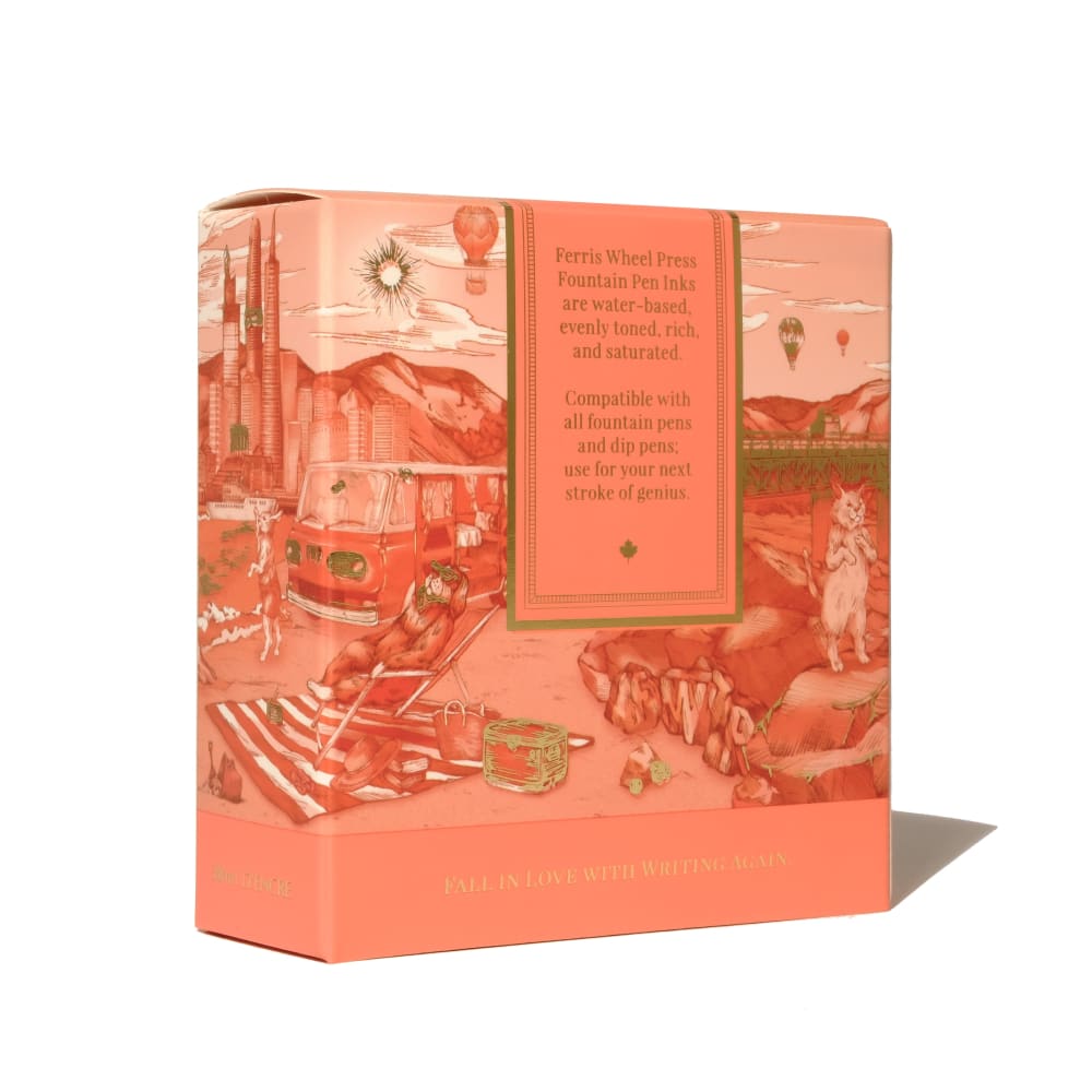 38ml Fountain Pen Ink - Golden Gate Glow - Ink