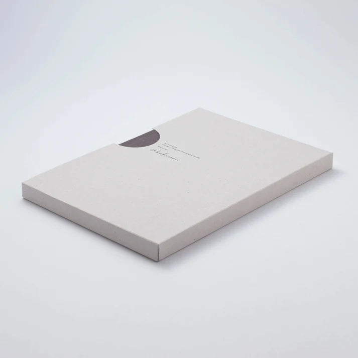 Kakimori A5 notebook Bingo aizome, hardcover A5 grid notebook