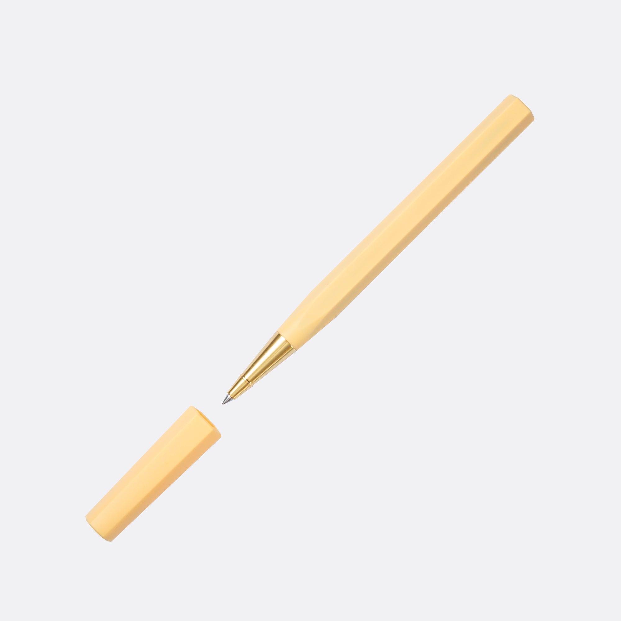 Glamour Evolve - Penna a sfera sostenibile per l'oceano (giallo alba)