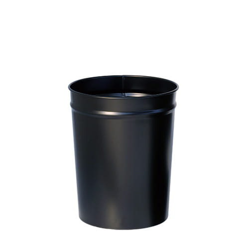 Conical Paper Bin - Black - S