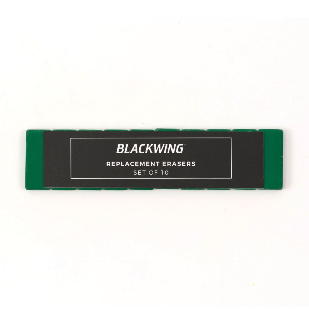 Gomme per matita di ricambio - Confezione da 10 - Verde