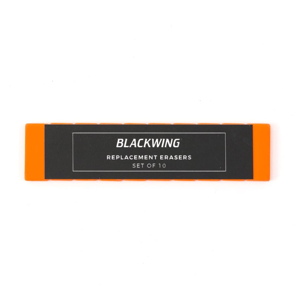Blackwing Replacement Pencil Erasers Orange - Pack of 10