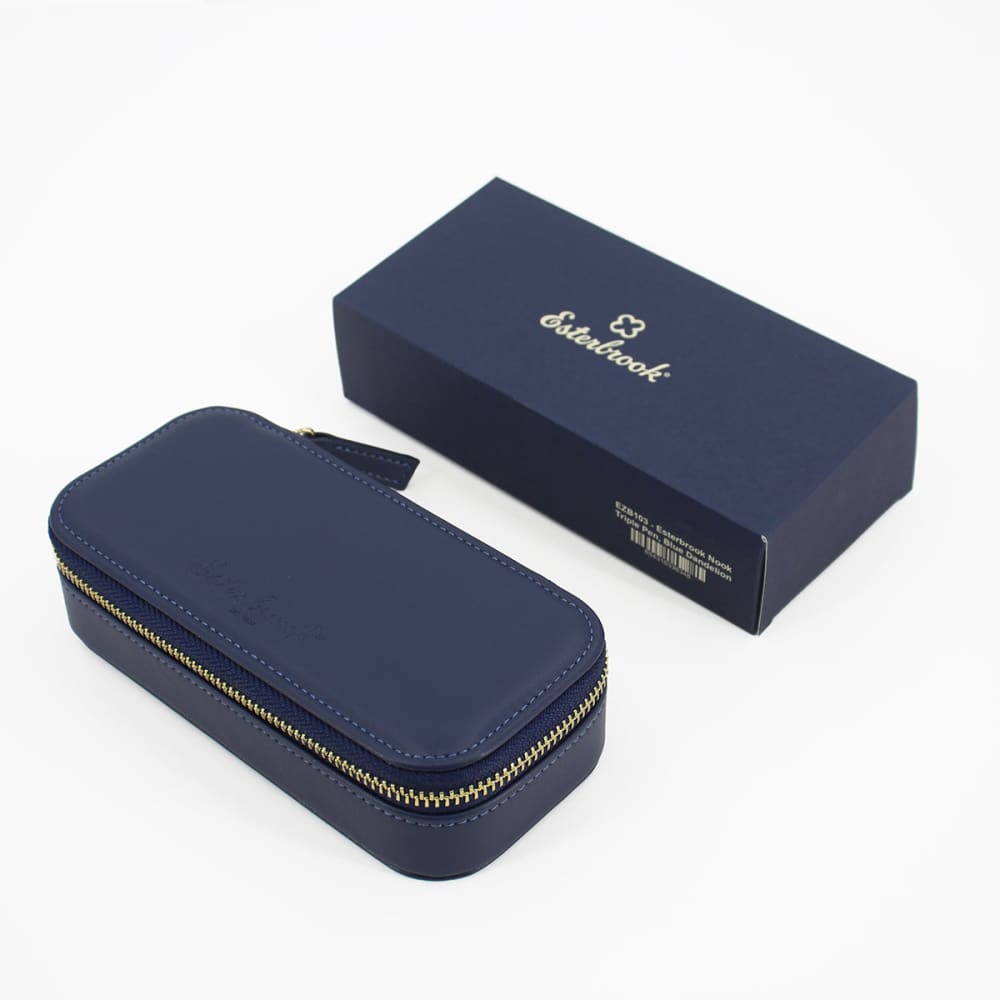 Blue Dandelion Nook - Three Pen Nook - Pen Nook