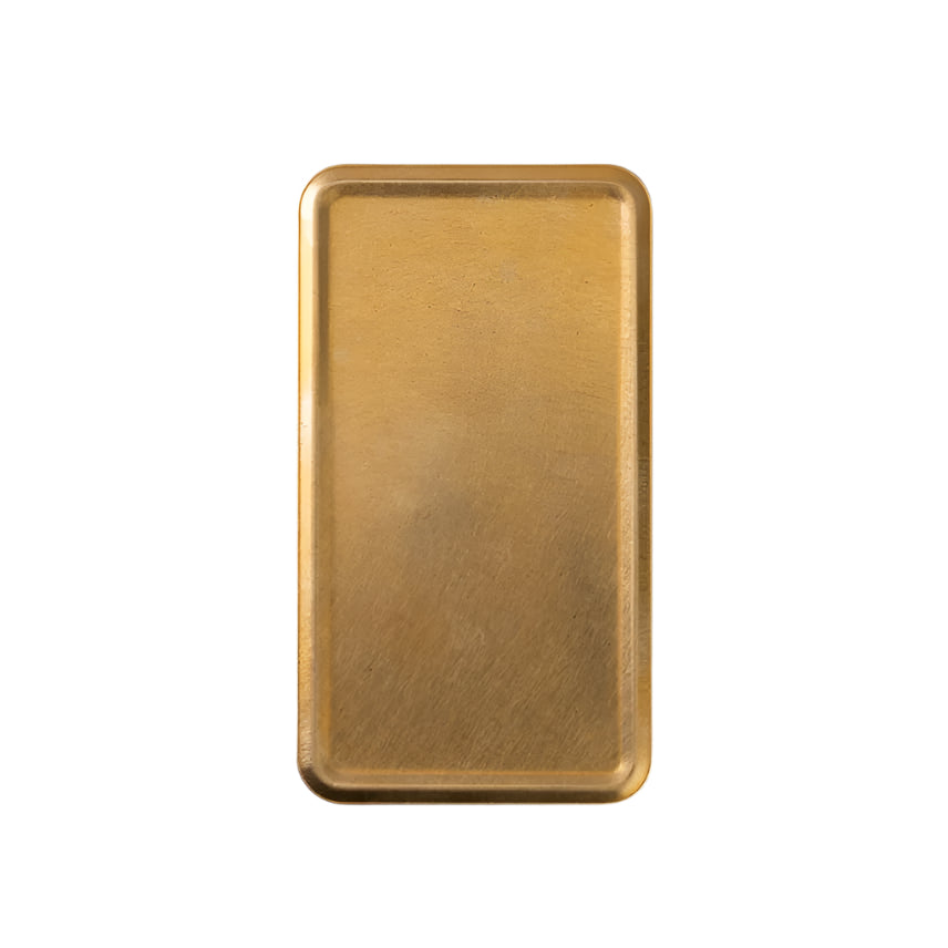 BRASS 2WAY FLAT TRAY - SOLID - PLATE