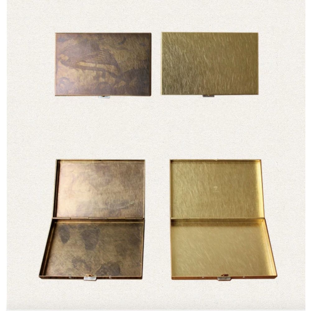 BRASS CARDCASE RUST - Cardcase