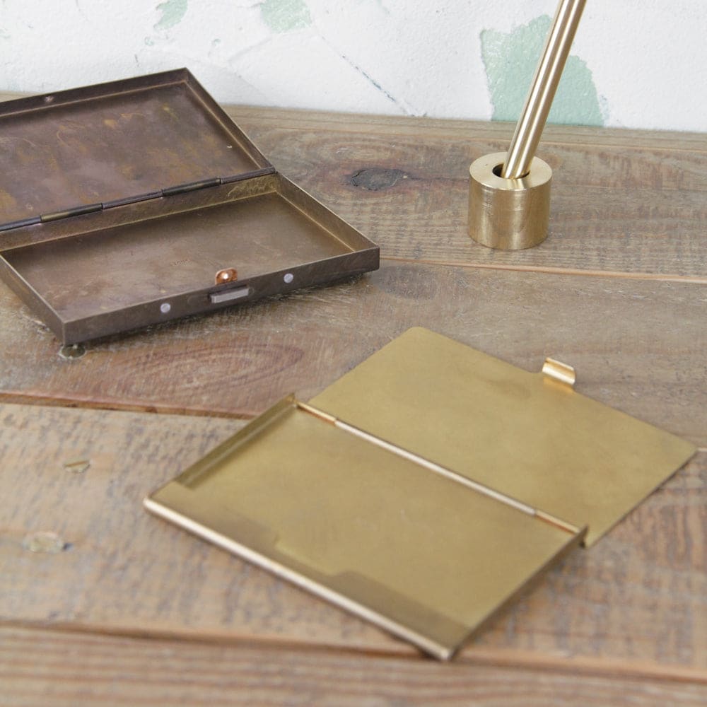 BRASS CARDCASE SOLID - Cardcase