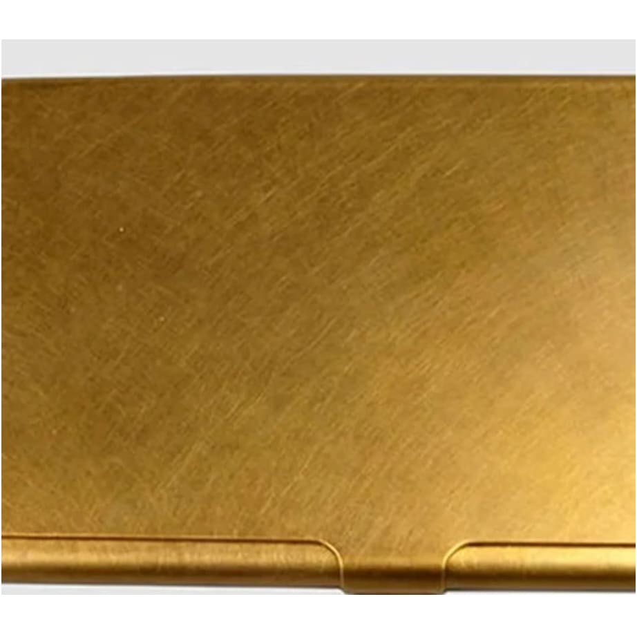 BRASS CARDCASE SOLID - Cardcase