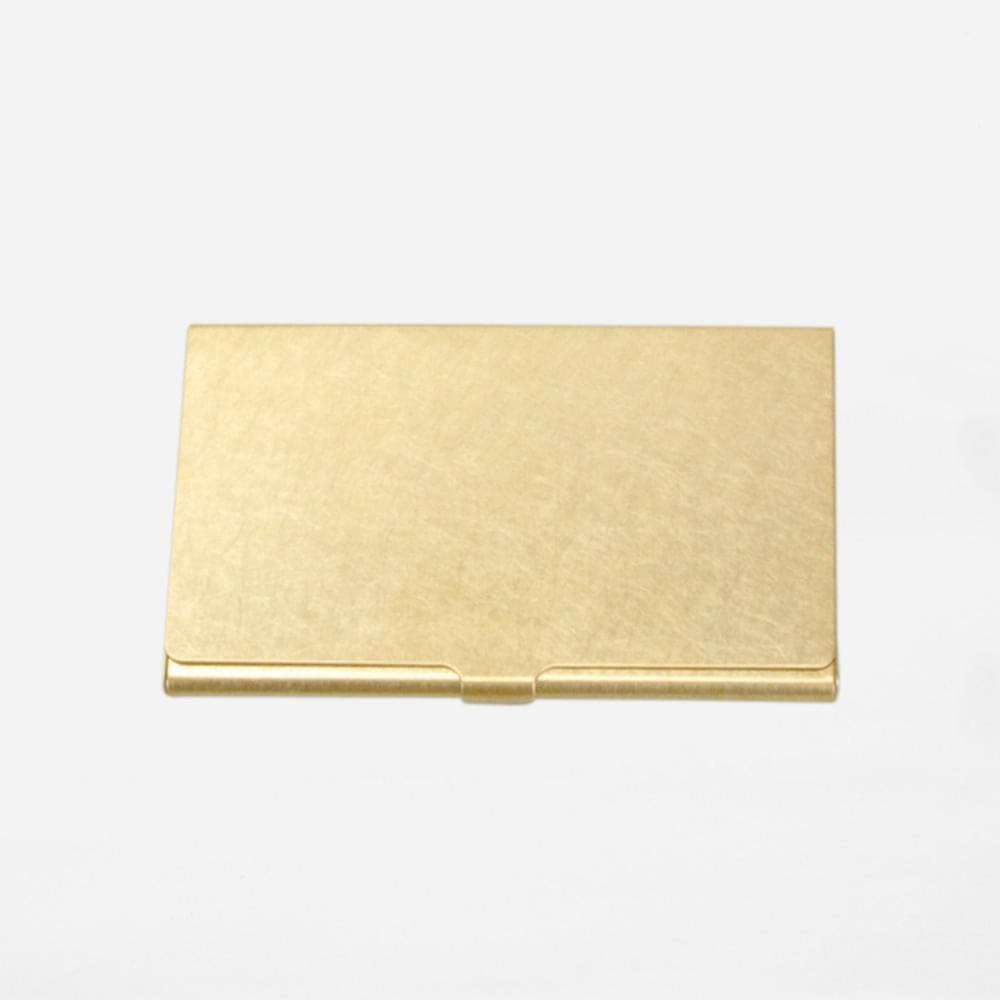 BRASS CARDCASE SOLID - Cardcase