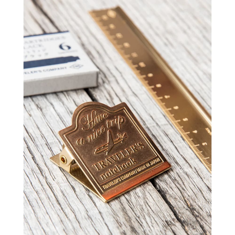 Brass Clip Airplane - Clip