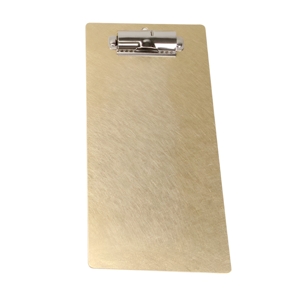 BRASS CLIP BOARD SOLID - Clip Board