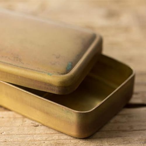 TRC BRASS Pen Case Solid Brass - Pen Case