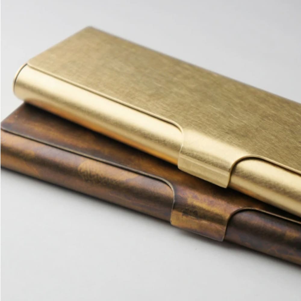 BRASS PEN CASE SOLID - Pen Case