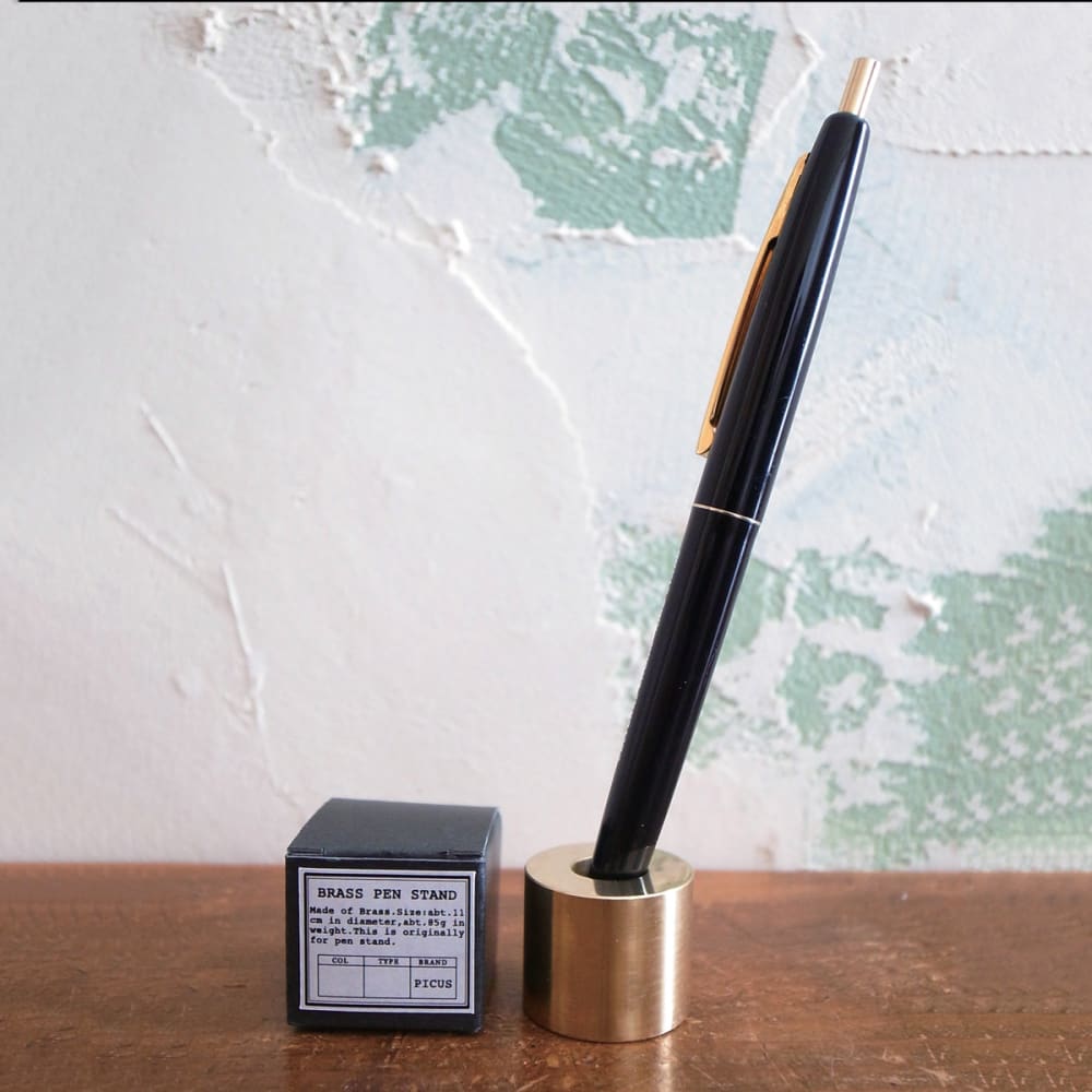 BRASS PEN STAND SOLID - Pen Stand