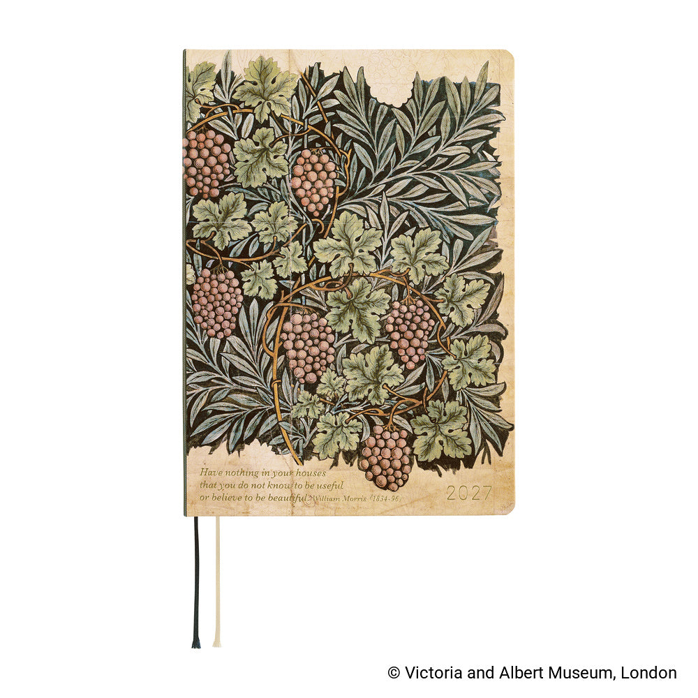 HOBONICHI HON A5 The V&A Series: Vine - 2027