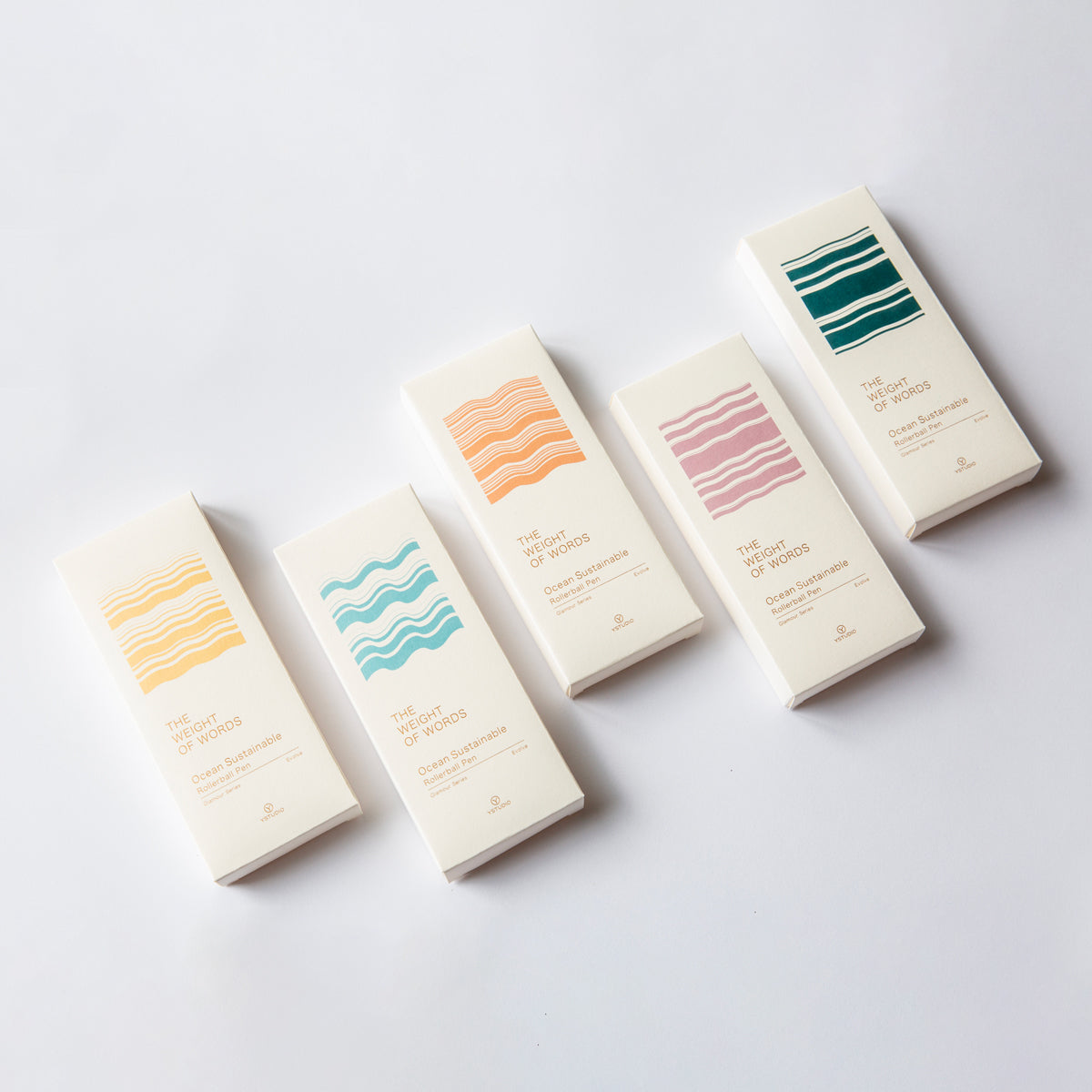 Glamour Evolve - Penna a sfera sostenibile per l'oceano (viola sera)