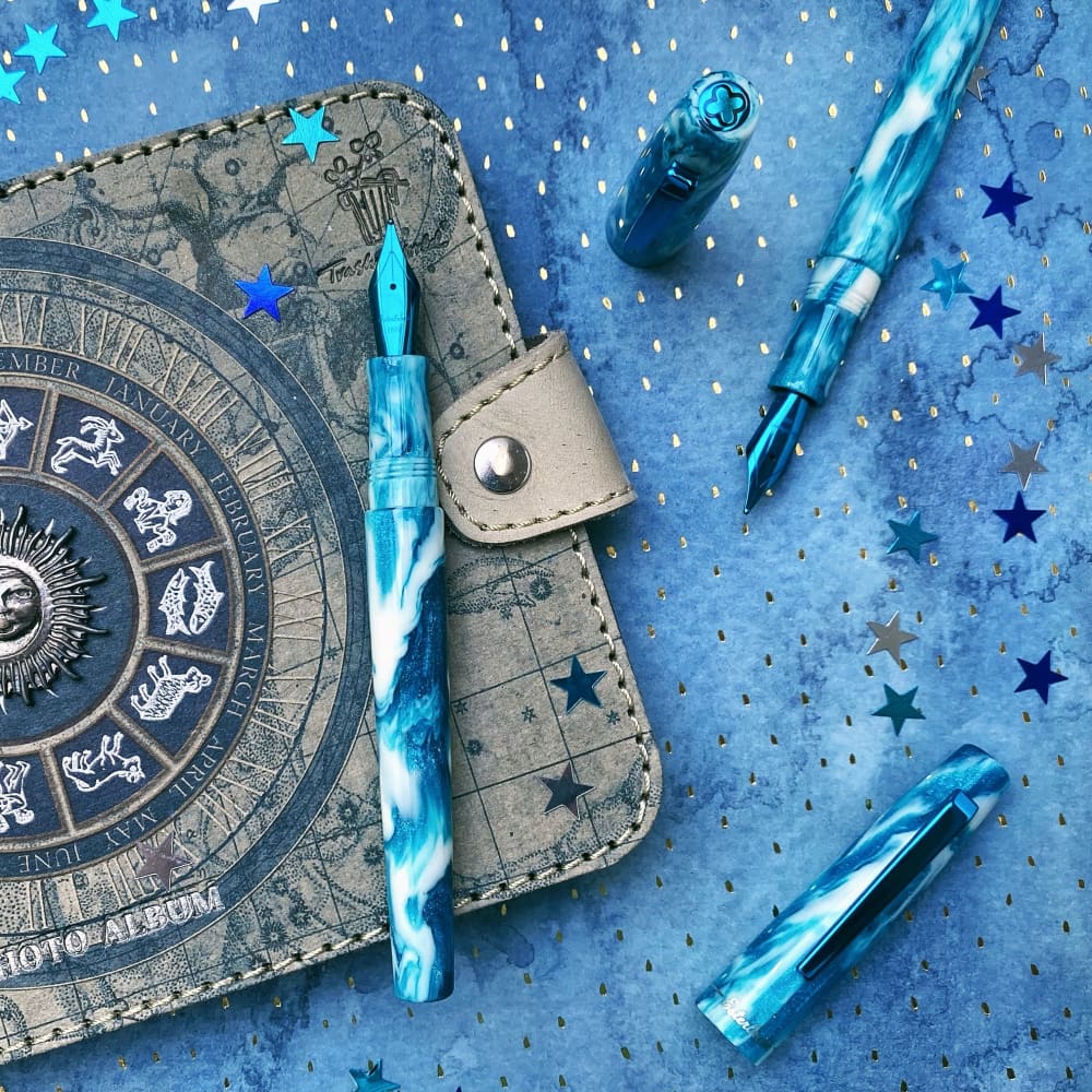 Camden - Northern Lights - Manitoba Blue - Fountain Pen