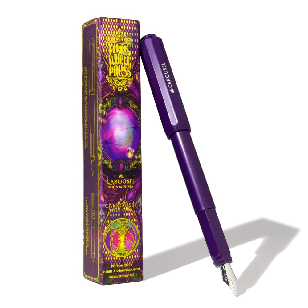 Carousel Pen - Fine - Poison Envy - Fountain Pen