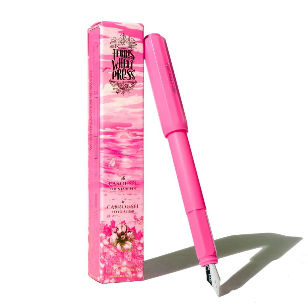 Carousel Pen - Medium - Malibu Blush - Fountain Pen
