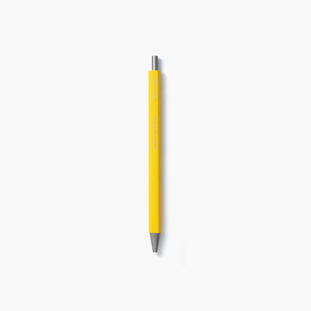 Cedar Pocket Pen Yellow - Ballpoint Pen