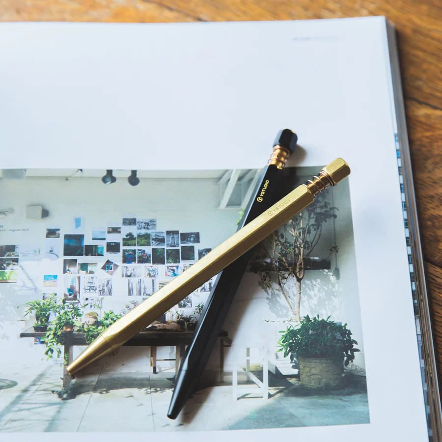 Classic Revolve-Spring Ballpoint Pen(Black) - Ballpoint Pen