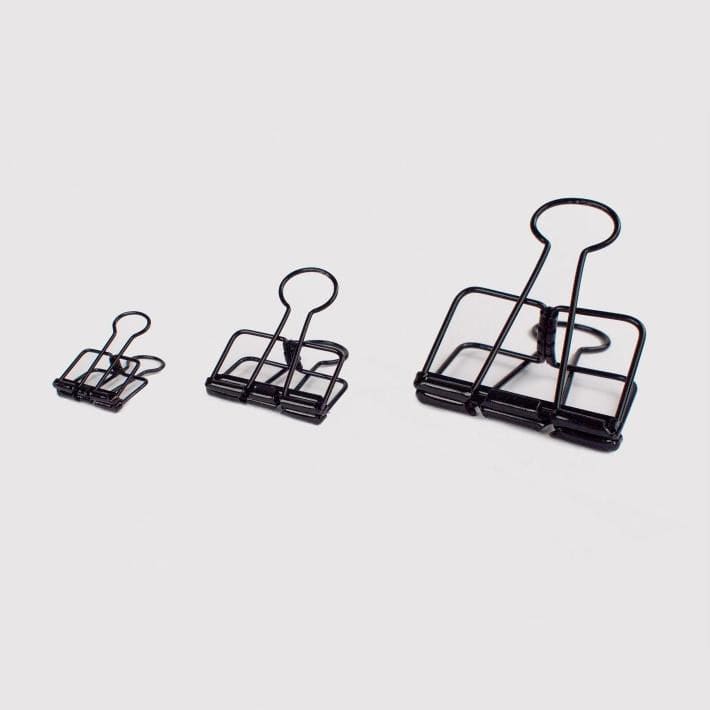 clip 19mm / black / 10pcs per pack - Clip