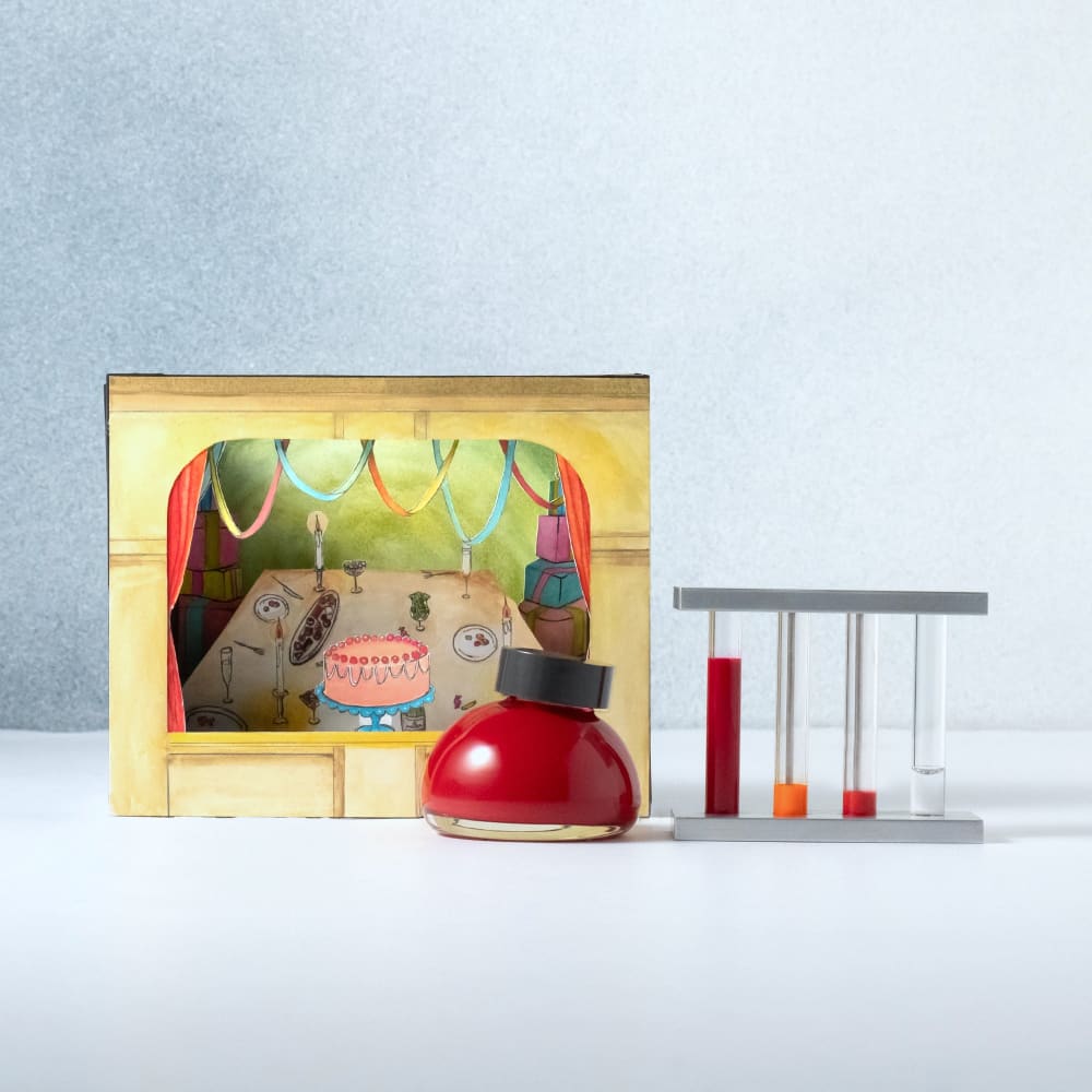 Colour specimen - Full of joy - Ink