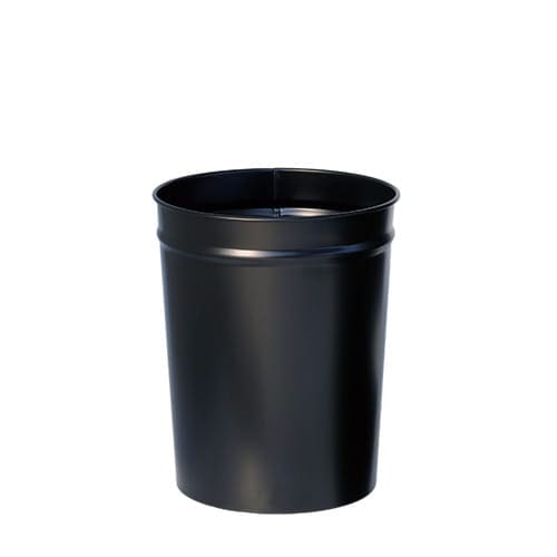 Cestino conico per carta - Nero - S