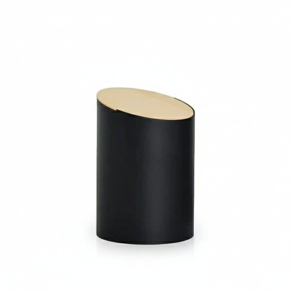 CONTENITORE SWING (S) Coperchio nero / acero duro