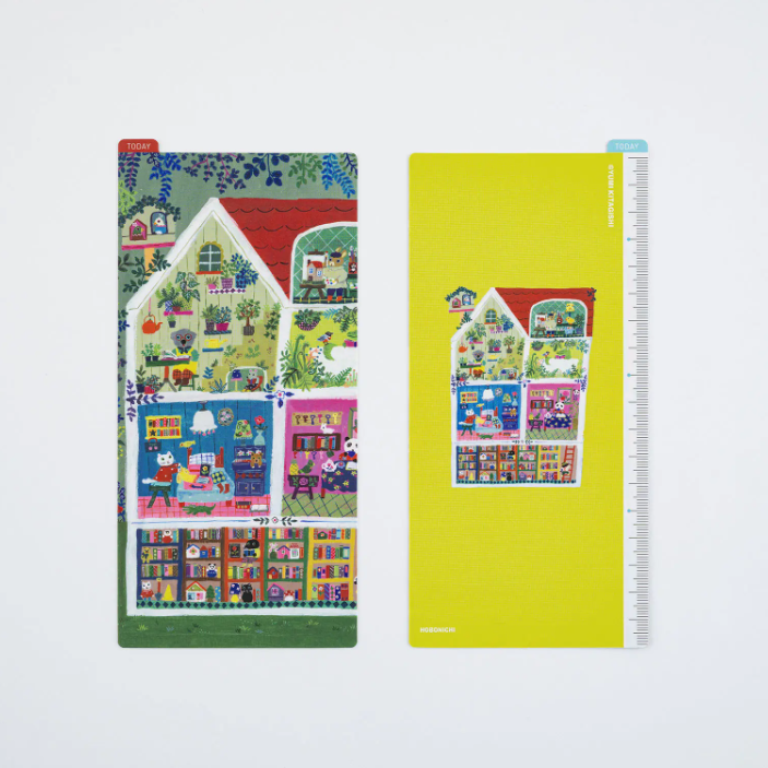 HOBONICHI Yumi Kitagishi: Hobonichi Pencil Board for Weeks (Animal Condo) - 2027