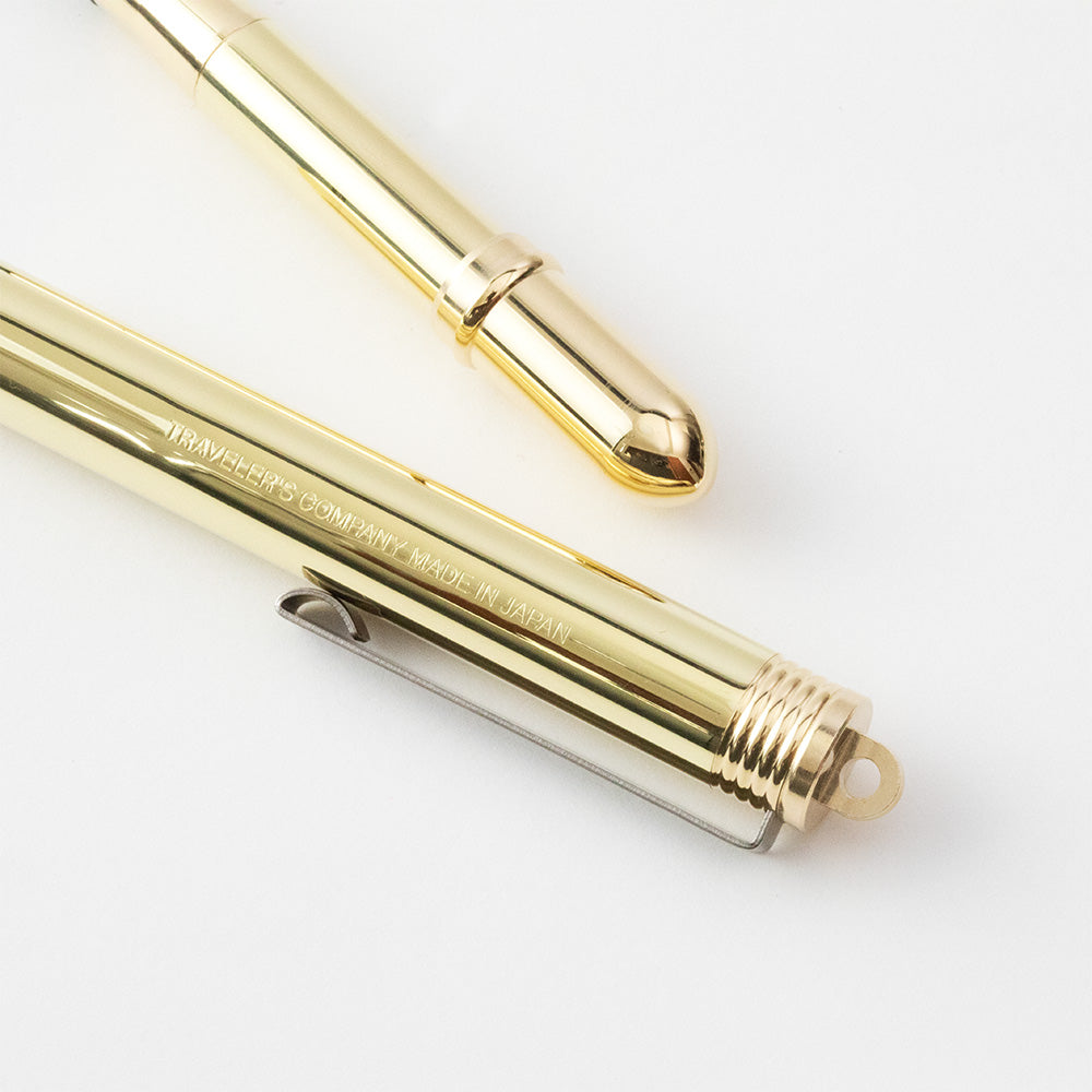 Penna stilografica TRC BRASS in ottone massiccio