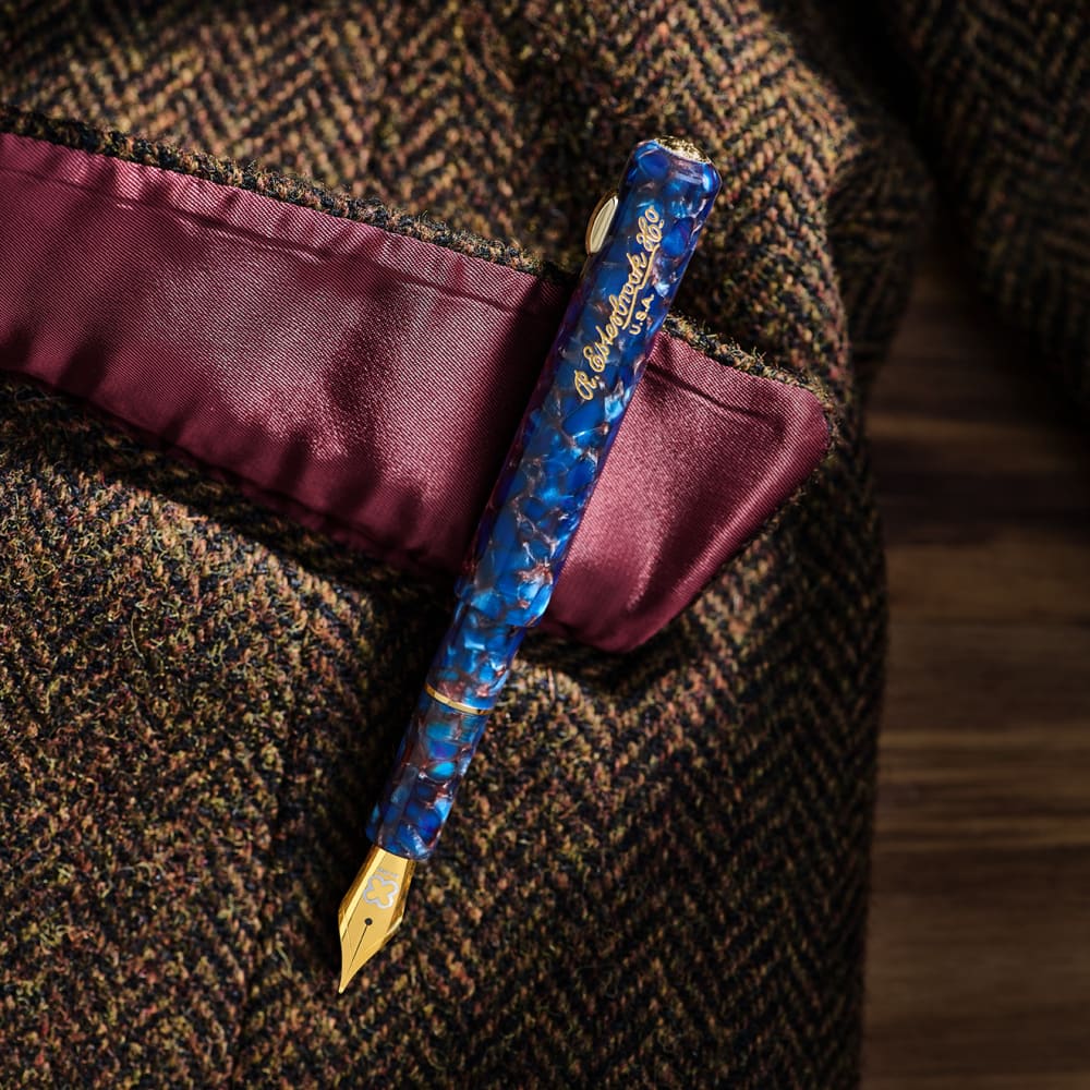 Esterbrook Niblet Nouveau Bleu / GT FP - F - Fountain Pen
