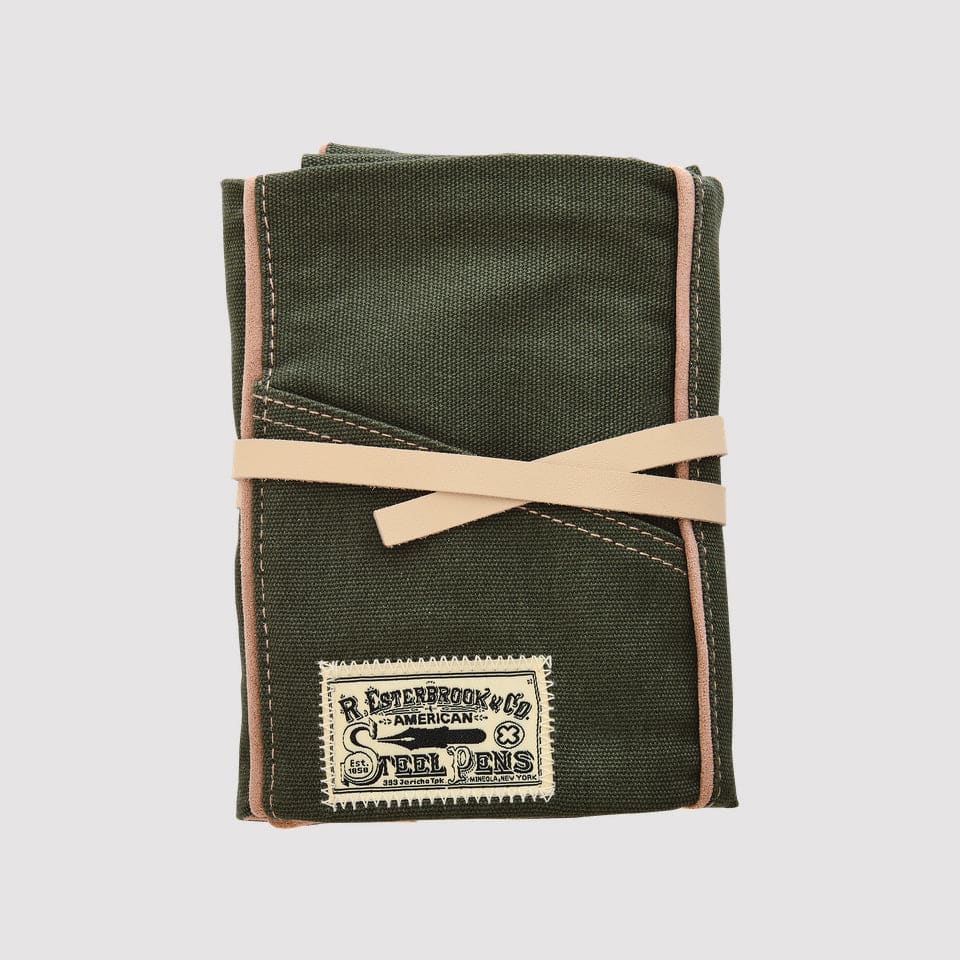 Esterbrook Portapenne e Rotoli - Rotolo per penne Verde militare