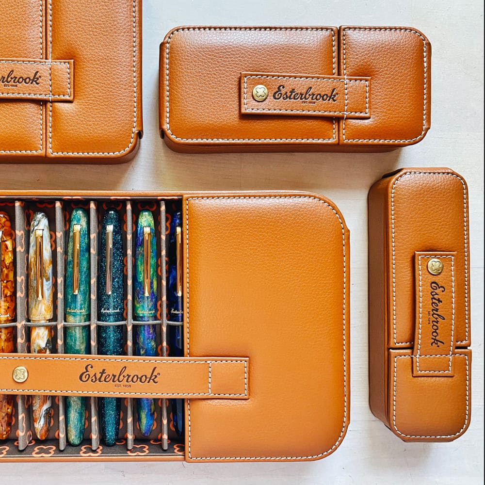 Esterbrook Pen Nook - Double Pen Nook - British Tan