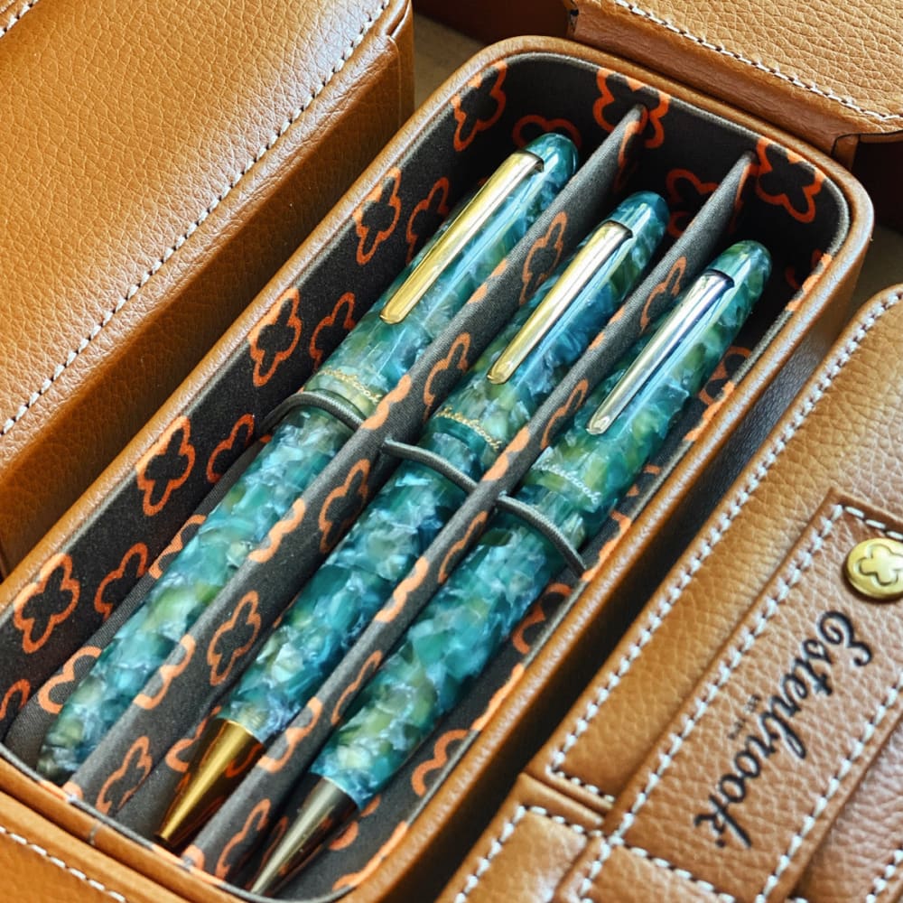 Esterbrook Pen Nook - Double Pen Nook - British Tan