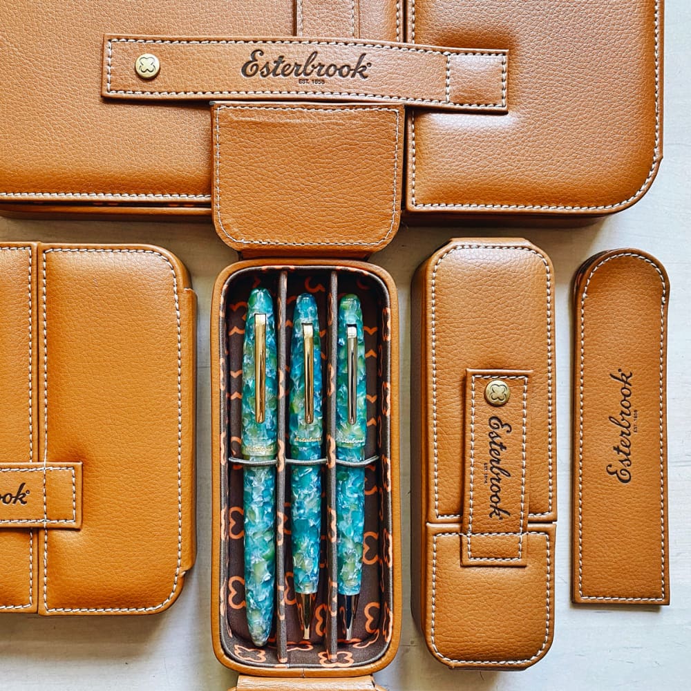 Esterbrook Pen Nook - Double Pen Nook - British Tan