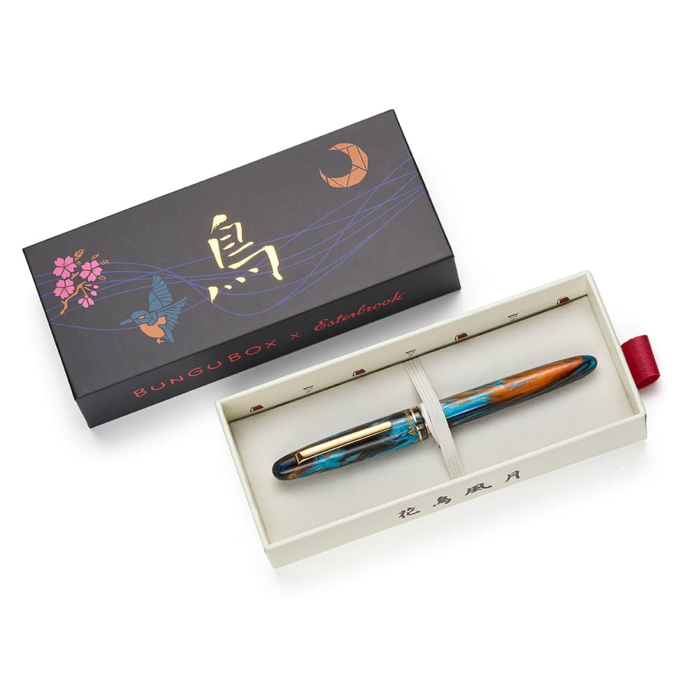 Esterbrook x BUNGU Box Kingfisher Edition Estie - Broad
