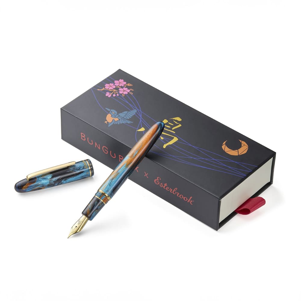 Esterbrook x BUNGU Box Kingfisher Edition Estie - Broad