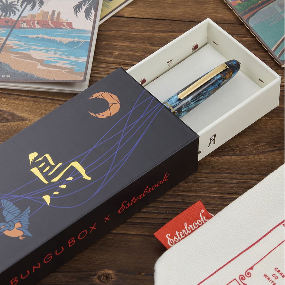 Esterbrook x BUNGU Box Kingfisher Edition Estie - Fine