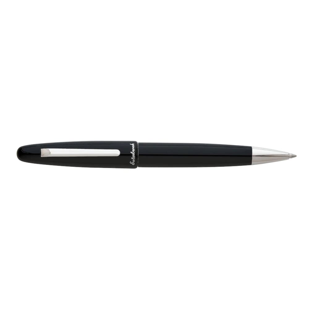 Estie Ebony / Palladium Trim Ballpoint pen - Fountain Pen
