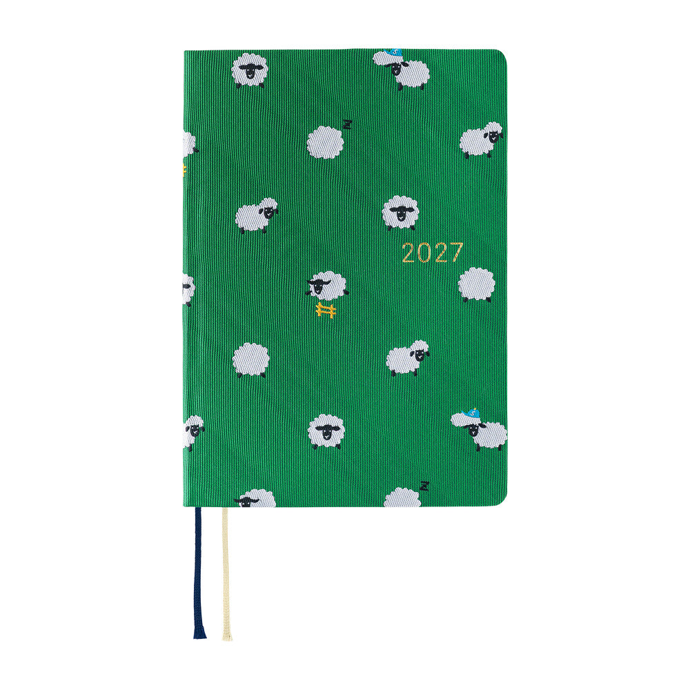 HOBONICHI HON A6 Bow & Tie: Sheep Sheep Sheep - 2027